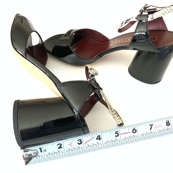 New MARC JACOBS Chunky Heel Sandals Size 39 - Picture 4 of 7